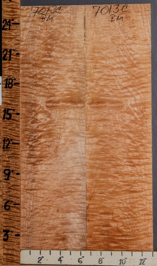 Musical Quilted Maple Microlumber Bookmatch 13" X 25" X 1/4 (NWT-7013C) - Image 2