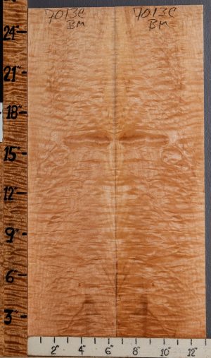 Musical Quilted Maple Microlumber Bookmatch 13" X 25" X 1/4 (NWT-7013C)