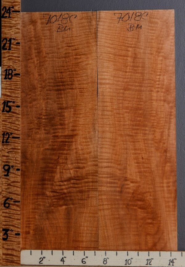 Musical Curly Maple Microlumber Bookmatch 14"1/2 X 23" X 1/4 (NWT-7018C) - Image 2