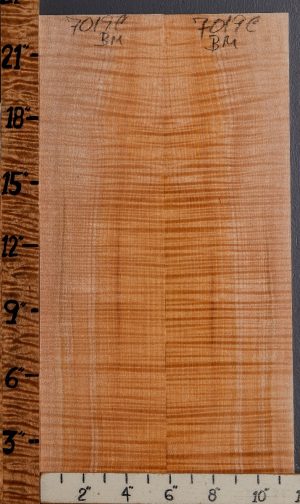 Musical Curly Maple Microlumber Bookmatch 11"1/2 X 22" X 1/4 (NWT-7019C)