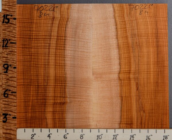 Musical Curly Maple Microlumber Bookmatch 18"1/2 X 16" X 1/4 (NWT-7022C) - Image 2