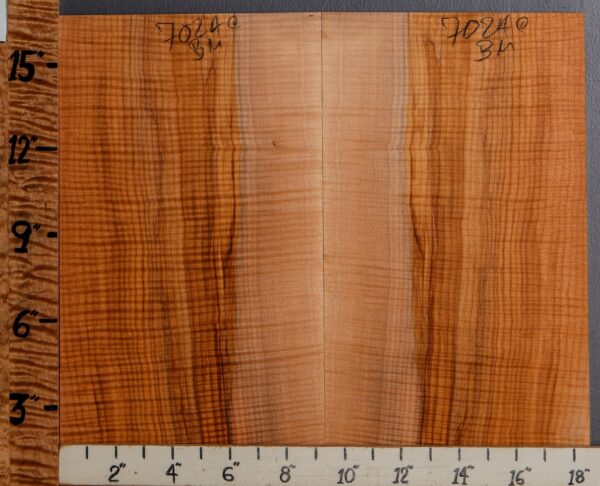 Musical Curly Maple Microlumber Bookmatch 18"1/2 X 16" X 1/4 (NWT-7024C)