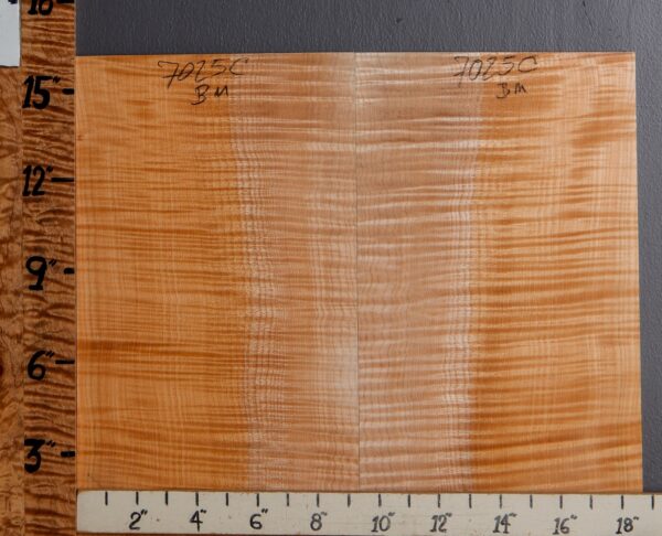 Musical Curly Maple Microlumber Bookmatch 18"3/4 X 16" X 1/4 (NWT-7025C) - Image 2