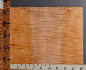 Musical Curly Maple Microlumber Bookmatch 18"3/4 X 16" X 1/4 (NWT-7025C)