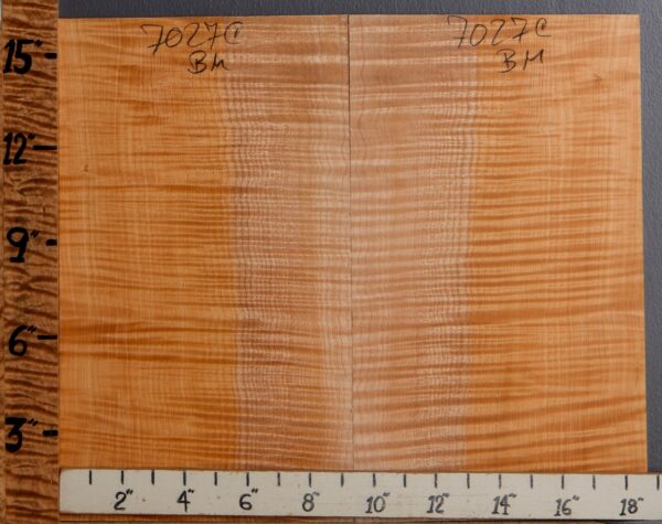 Musical Curly Maple Microlumber Bookmatch 18"3/4 X 16" X 1/4 (NWT-7027C) - Image 2