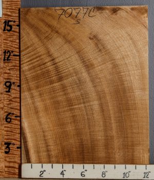 Musical Curly Myrtlewood Lumber 12"1/4 X 16" X 1"1/8 (NWT-7077C)
