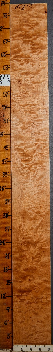 5A Quilted Maple Lumber 8"1/2 X 77" X 7/4 (NWT-7091C)