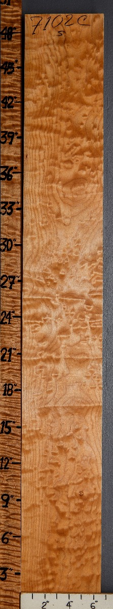 5A Quilted Maple Lumber 6"1/2 X 49" X 7/4 (NWT-7102C)