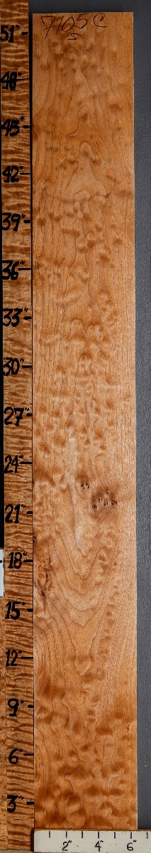 5A Quilted Maple Lumber 6"3/8 X 52" X 7/4 (NWT-7105C)