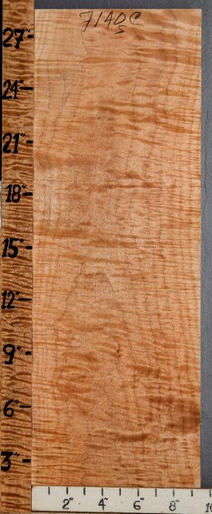 Musical Curly Maple Billet 9"1/2 X 28" X 1"1/2 (NWT-7140C)