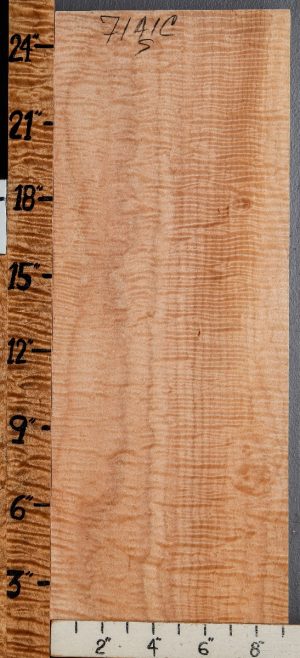 Musical Curly Maple Billet 9"1/4 X 25" X 1"5/8 (NWT-7141C)