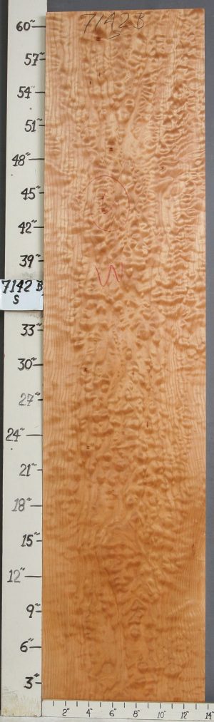 Musical Quilted Maple lumber