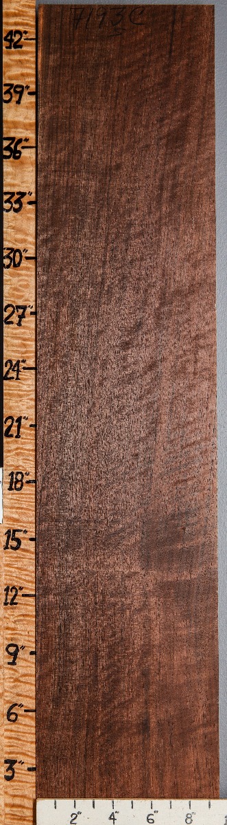 5A Curly Claro Walnut Lumber 9"1/2 X 43" X 7/4 (NWT-7193C)