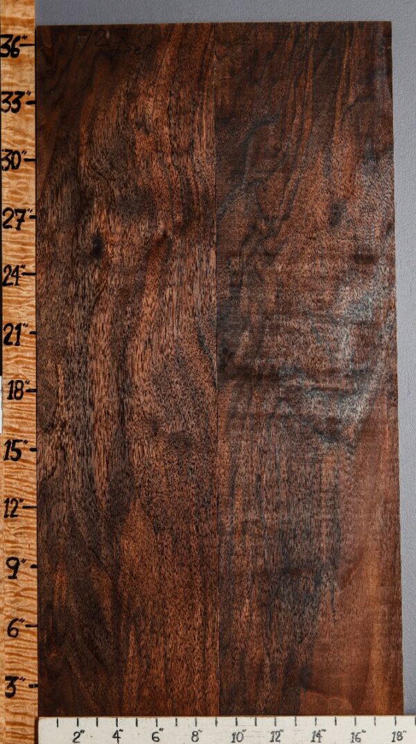 5A Marbled Claro Walnut 2 Board Set 18"1/2 X 36" X 4/4 (NWT-7231C) - Image 2