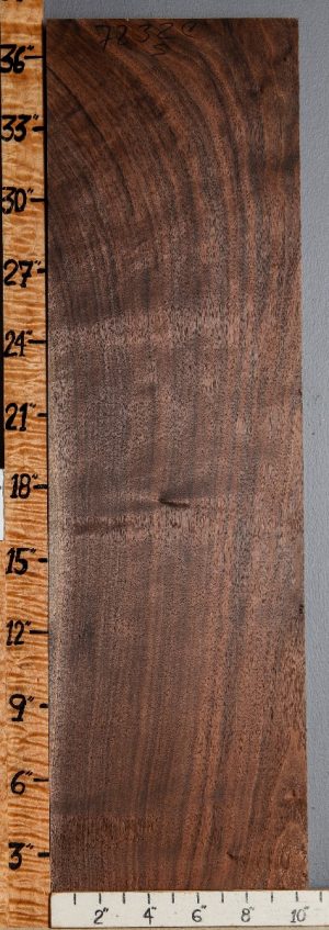 5A Marbled Claro Walnut Lumber 10"1/2 X 37" X 4/4 (NWT-7232C)