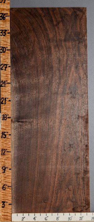 5A Marbled Claro Walnut Lumber 13"1/2 X 37" X 4/4 (NWT-7233C)
