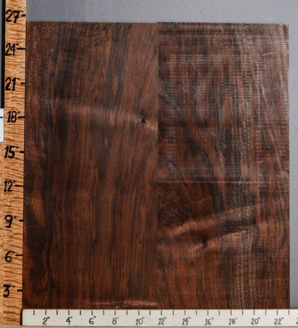 5A Marbled Claro Walnut 2 Board Set 23" X 26" X 4/4 (NWT-7249C)