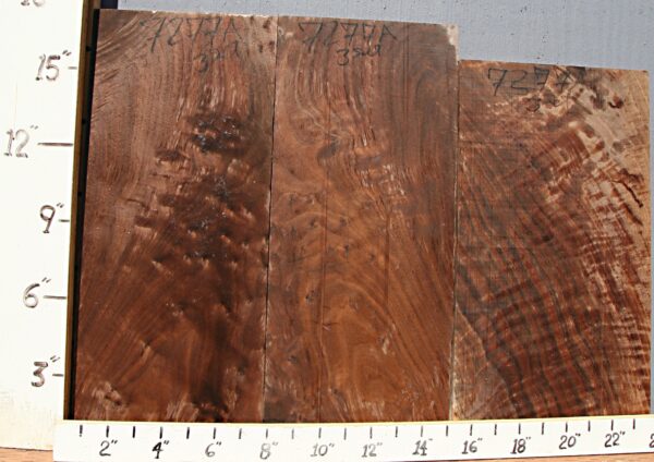 AAAAA MARBLED CLARO WALNUT 23"3/4 X 16" X 5/4 (NWT7277A)