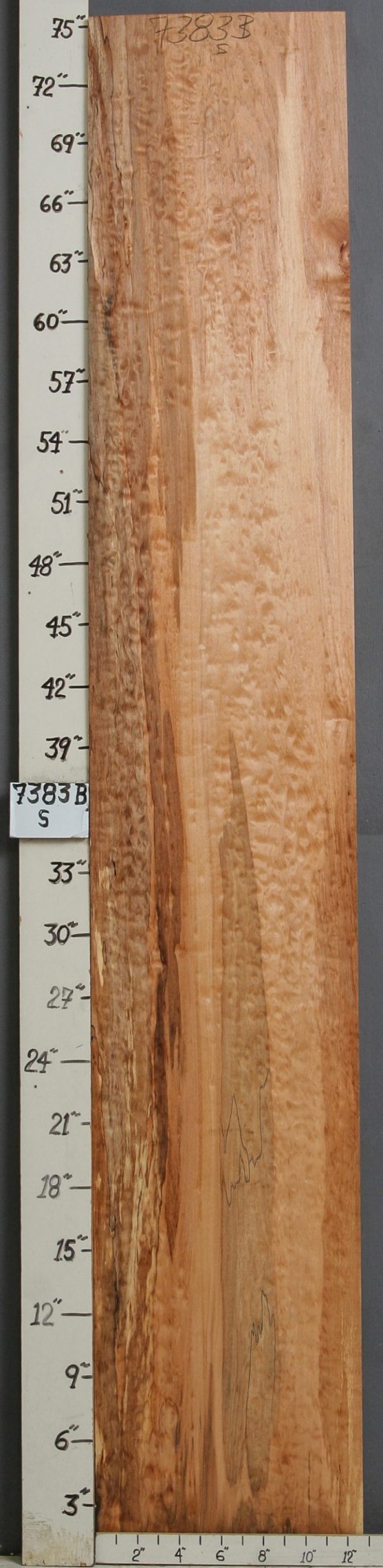 spalted quilted maple lumber