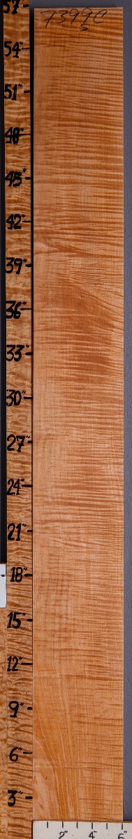 Musical Curly Maple Lumber 6" X 56" X 5/4 (NWT-7399C)