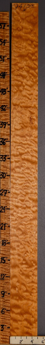 Musical Quilted Maple Lumber 4"7/8 X 60" X 4/4 (NWT-7410C)