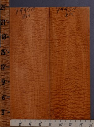 Musical Quilted Maple Microlumber Bookmatch 16" X 23" X 1/8 (NWT-7445C)