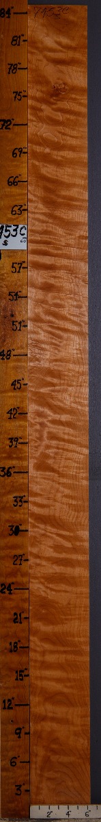 5A Quilted Maple Lumber 6"1/4 X 84" X 4/4 (NWT-7453C)