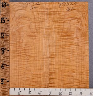 Musical Curly Maple Bookmatch Microlumber 15"3/4 X 18" X 1/4 (NWT-7952C)