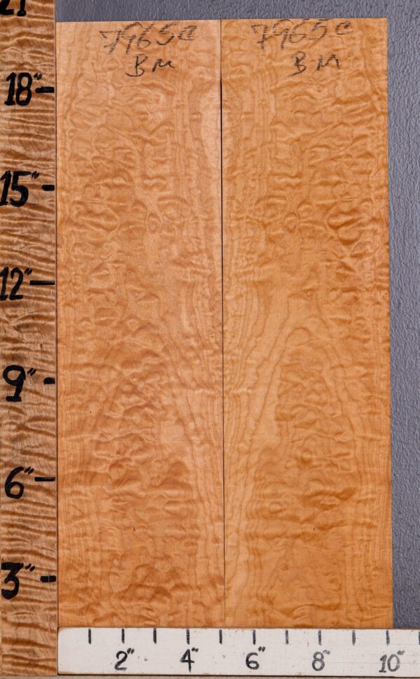 Musical Quilted Maple Bookmatch Microlumber 10"1/4 X 20" X 1/4 (NWT-7965C) - Image 4