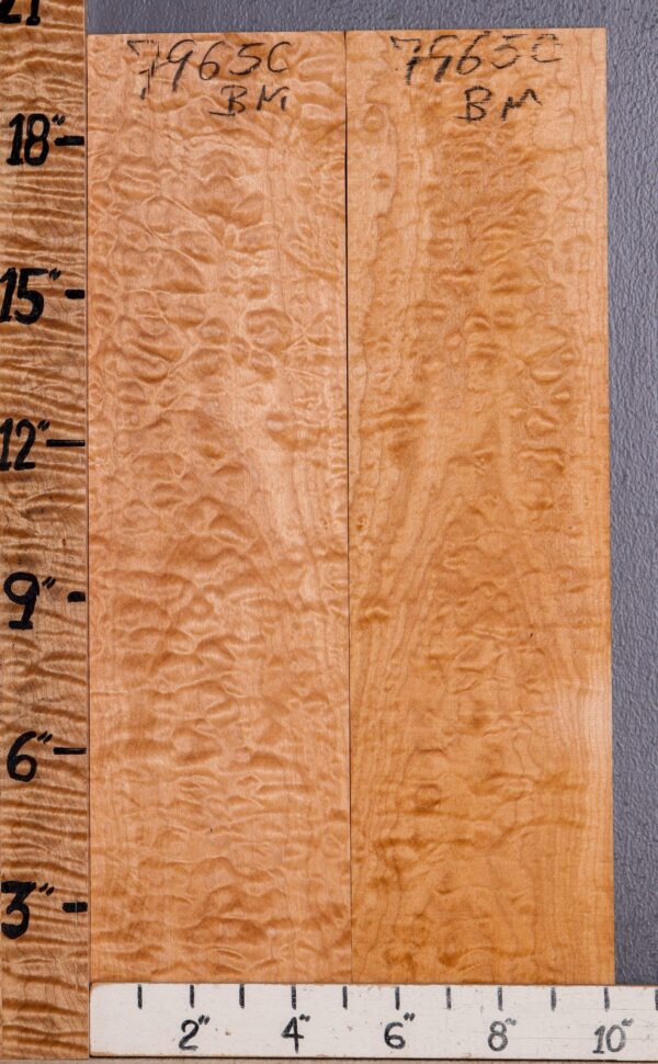 Musical Quilted Maple Bookmatch Microlumber 10"1/4 X 20" X 1/4 (NWT-7965C) - Image 3