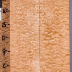 Musical Quilted Maple Bookmatch Microlumber 13" X 24" X 1/4 (NWT-7973C)