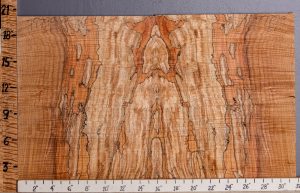 5A Spalted Curly Maple Bookmatch Microlumber 31"1/4 X 20" X 1/2 (NWT-7979C)