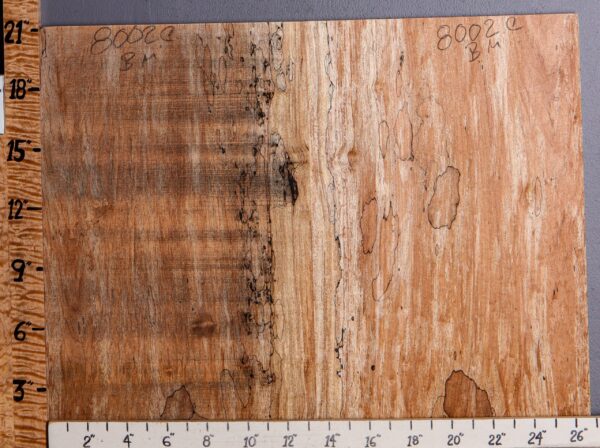 5A Spalted Maple Bookmatch Microlumber 26"3/4 X 21" X 1/2 (NWT-8002C) - Image 2