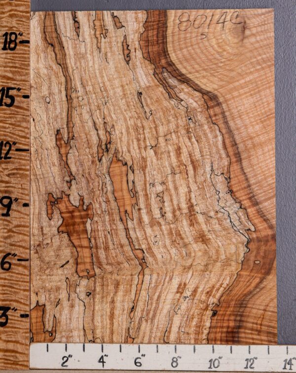 5A Spalted Curly Maple Microlumber 13"1/2 X 19" X 1/4 (NWT-8014C) - Image 2