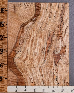 5A Spalted Curly Maple Microlumber 13"1/2 X 19" X 1/4 (NWT-8014C)