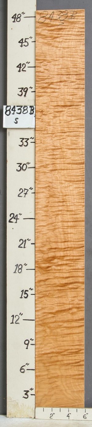 MUSICAL QUILTED MAPLE LUMBER 5"3/4 X 48" X 4/4 (NWT-8438B)