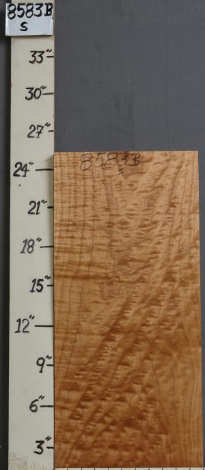 ANGEL STEP QUILTED MAPLE BLOCK 11" X 25" X 1"1/4 (NWT-8583B)