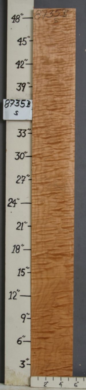 MUSICAL QUILTED MAPLE LUMBER 5"1/2 X 48" X 4/4 (NWT-8735B)