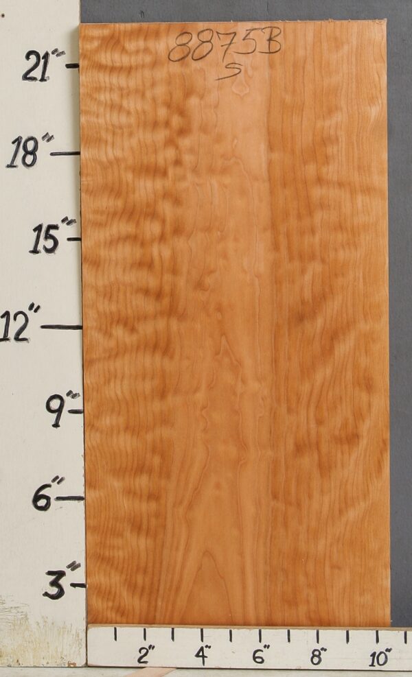 AAAAA QUILTED MAPLE BLOCK 10"1/2 X 22" X 1"1/4 (NWT-8875B)