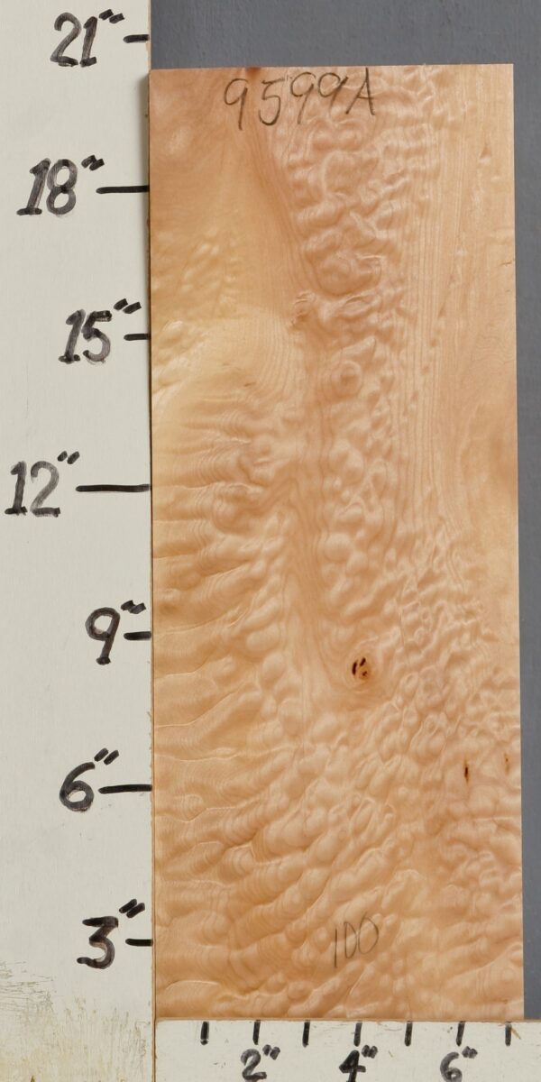 QUILTED MAPLE BLOCK 7"1/4 X 20"1/4 X 1"3/4 (NWT9599A)