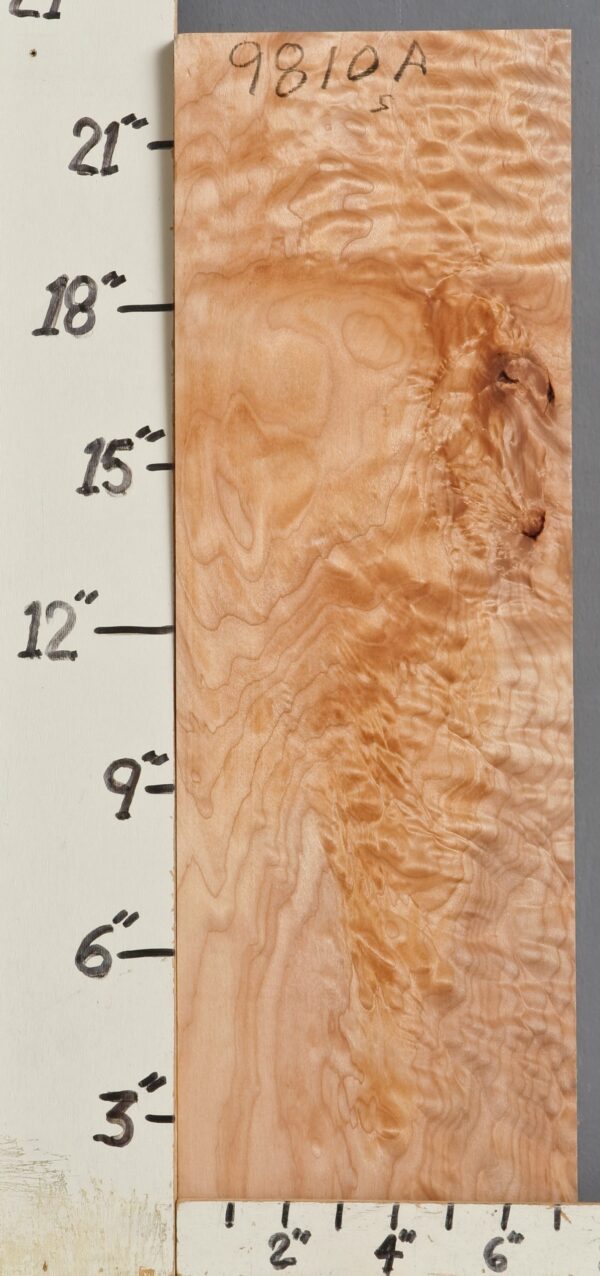 QUILTED MAPLE BLOCK 7"1/4 X 23" X 1"3/4 (NWT9810A) - Image 2