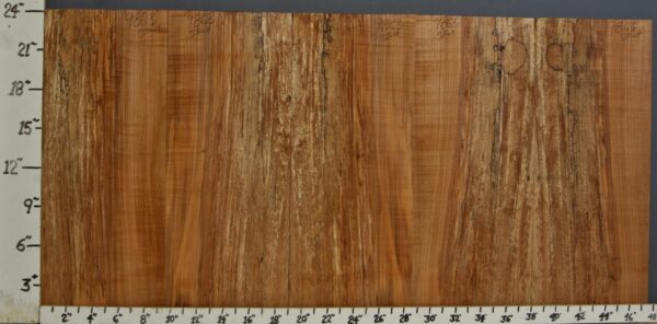 AAAAA SPALTED MAPLE MICRO LUMBER 5 BOARD SET 47"1/2 X 24" X 1/2 (NWT986B)