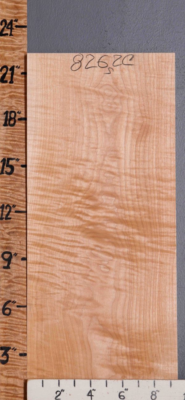 Musical Curly Maple Billet 9"1/2 X 22" X 1"3/4 (NWT-8262C)