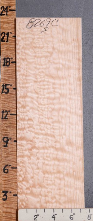 Musical Quilted Maple Block 7"1/2 X 23" X 1"3/4 (NWT-8269C)