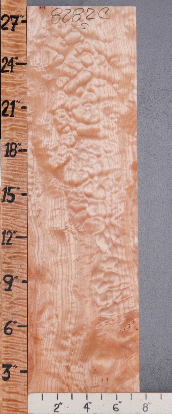 5A Quilted Maple Block 7"1/2 X 27" X 1"1/4 (NWT-8282C)