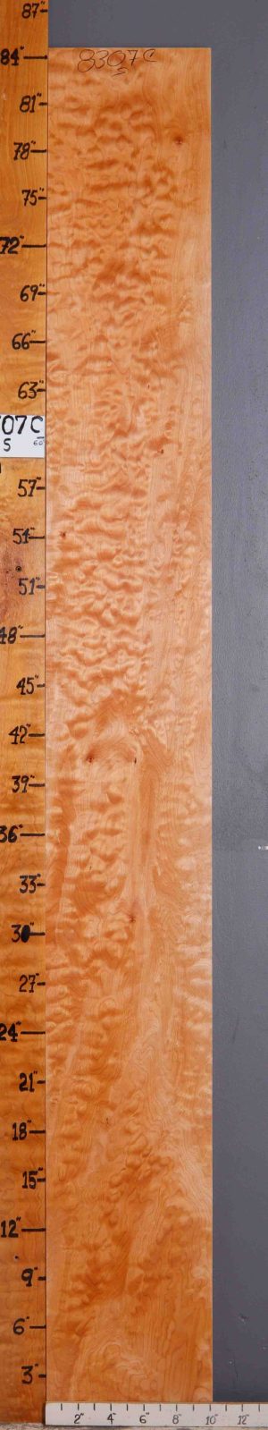 5A Quilted Maple Lumber 10" X 84" X 4/4 (NWT-8307C)