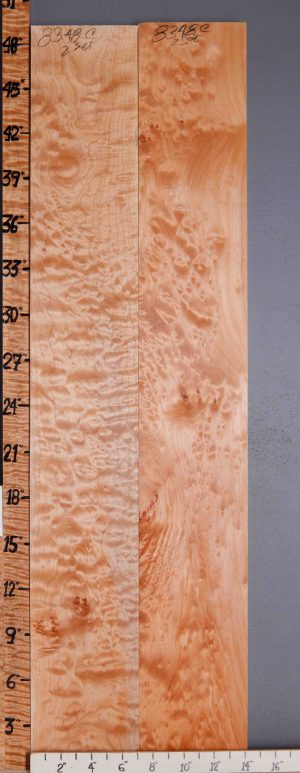 5A Curly Maple 2 Board Set Lumber 14"1/4 X 48" X 5/4 (NWT-8348C)
