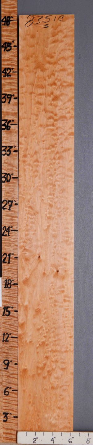 5A Quilted Maple Lumber 6"1/4 X 48" X 5/4 (NWT-8351C)