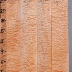5A Quilted Maple 4 Board Set Lumber 18" X 24" X 4/4 (NWT-8393C)