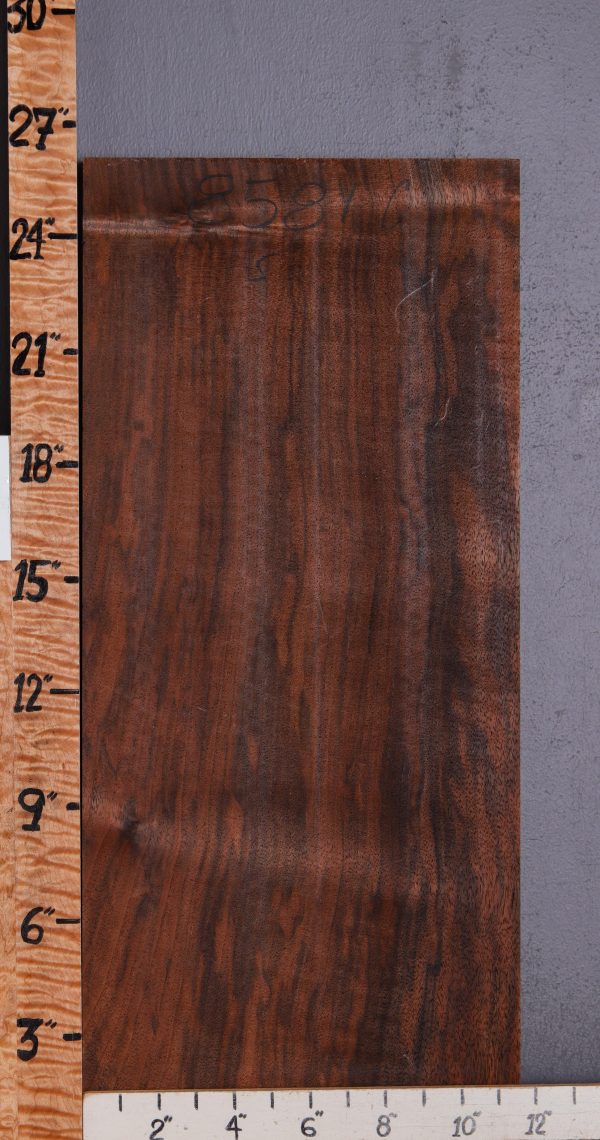 5A Marbled Claro Walnut Lumber 11"1/2 X 26" X 3/4 (NWT-8581C)